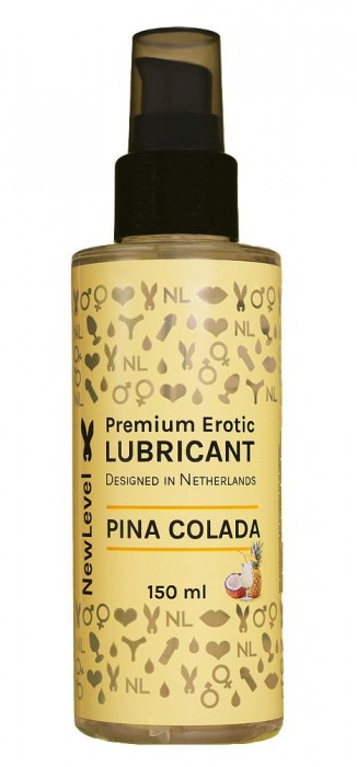 Ароматизированный лубрикант на водной основе NewLevel Pina Colada - 150 мл. - NewLevel - купить с доставкой в Орске