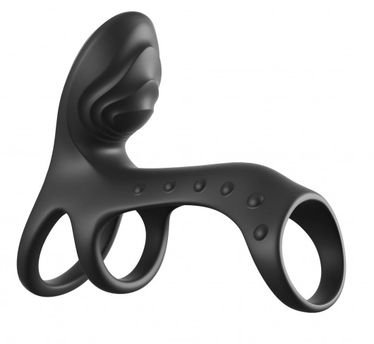 Черная насадка на пенис Ultimate Couples Cage Pro - Pipedream - в Орске купить с доставкой