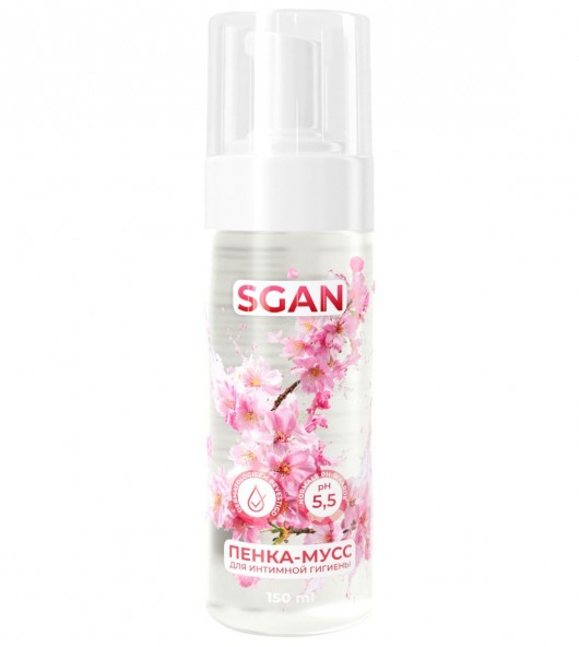 Пенка-мусс для интимной гигиены SGAN с пребиотиками - 150 мл. - SGAN - купить с доставкой в Орске
