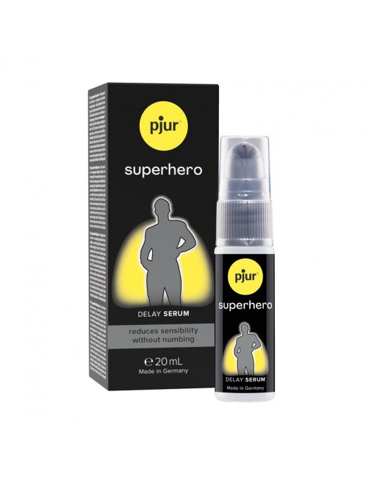 Пролонгатор-сыворотка pjur Superhero Delay Serum - 20 мл. - Pjur - купить с доставкой в Орске