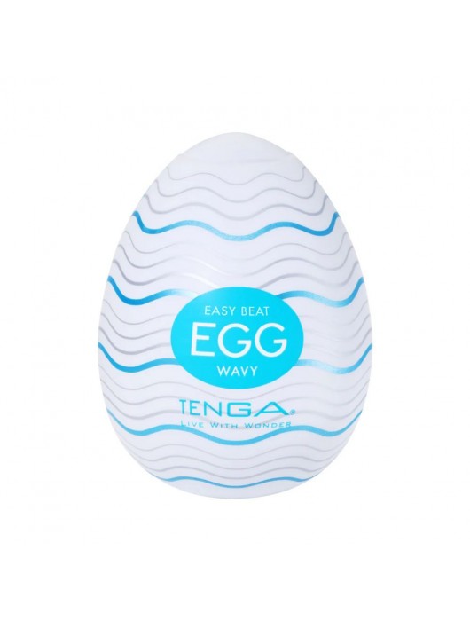 Мастурбатор-яйцо Tenga Egg Wavy - Tenga - в Орске купить с доставкой