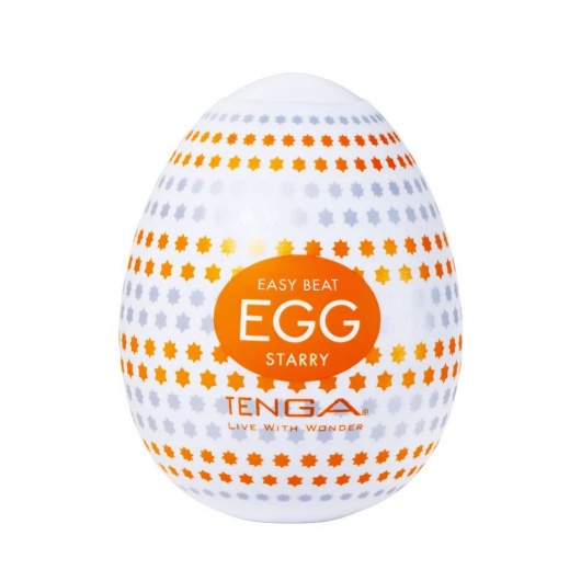 Мастурбатор-яйцо Tenga Egg Starry - Tenga - в Орске купить с доставкой