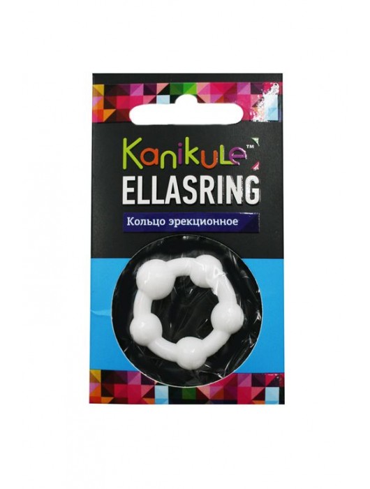 Цветное эрекционное кольцо с шариками Ellasring - Sitabella - в Орске купить с доставкой