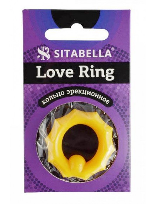 Цветное эрекционное кольцо Love Ring - Sitabella - в Орске купить с доставкой