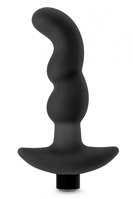 Черный вибромассажер простаты Prostate Massager 03 - 15,2 см. - Blush Novelties - в Орске купить с доставкой