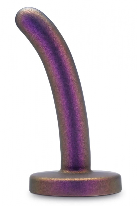 Фиолетовая насадка с гладкой поверхностью Surrender 4.75 Inch Beginner Pegging Dildo - 12 см. - Blush Novelties - купить с доставкой в Орске