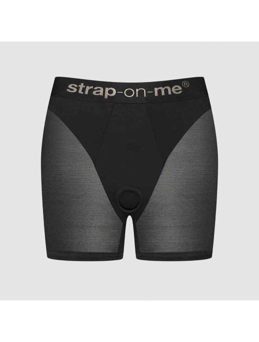 Трусики-шорты для фиксации насадок Strap-on-me Harness Lingerie Halo - size S - Strap-on-me - купить с доставкой в Орске