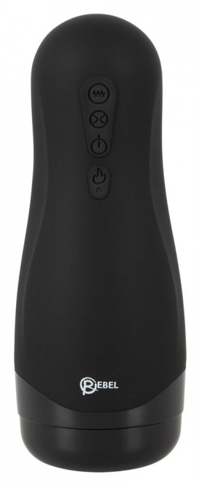 Черный вибромастурбатор с подогревом Masturbator with 3 Functions - Orion - в Орске купить с доставкой