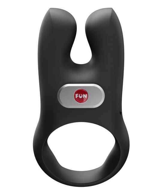 Черное эрекционное виброкольцо Nos - Fun Factory - в Орске купить с доставкой