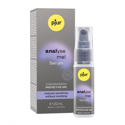 Расслабляющая анальная сыворотка pjur Analyse Me Serum - 20 мл. - Pjur - купить с доставкой в Орске