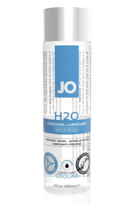 Охлаждающий лубрикант на водной основе JO Personal Lubricant H2O COOLING - 120 мл. - System JO - купить с доставкой в Орске