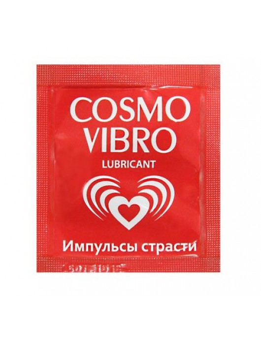 Пробник женского стимулирующего лубриканта на силиконовой основе Cosmo Vibro - 3 гр. - Биоритм - купить с доставкой в Орске