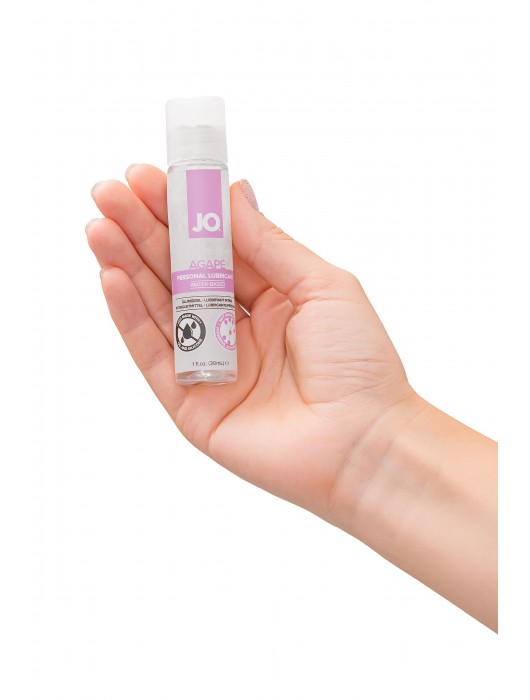 Лубрикант на водной основе для женщин JO AGAPE ORIGINAL - 30 мл. - System JO - купить с доставкой в Орске