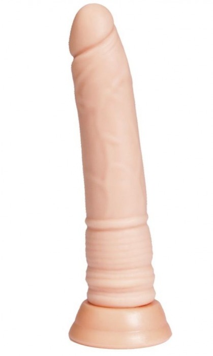 Телесный фаллоимитатор A-toys с присоской - 22 см. - A-toys купить с доставкой в интернет-магазине Orgasmix в Орске Телесный фаллоимитатор A-toys с присоской - 22 см. - A-toys