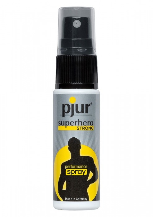 Спрей-пролонгатор длительного действия pjur SUPERHERO Strong Spray - 20 мл. - Pjur - купить с доставкой в Орске