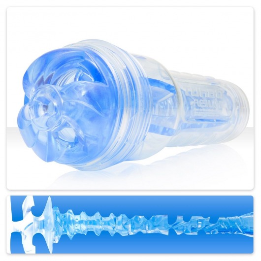 Мастурбатор Fleshlight Turbo - Trust Blue Ice - Fleshlight - в Орске купить с доставкой