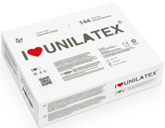 Ультратонкие презервативы Unilatex Ultra Thin - 144 шт. - Unilatex - купить с доставкой в Орске