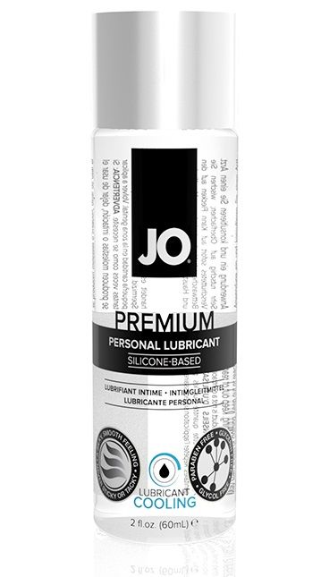 Охлаждающий лубрикант на силиконовой основе JO Personal Premium Lubricant Cooling - 60 мл. - System JO - купить с доставкой в Орске