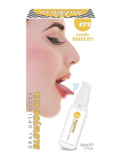 Увлажняющий гель для орального секса с ароматом ванили - 50 мл. - Ero - купить с доставкой в Орске