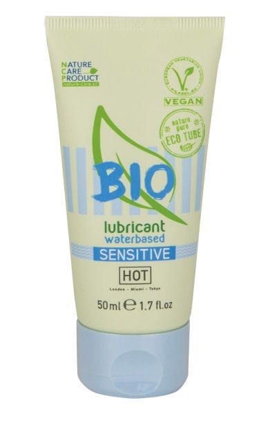 Органический лубрикант для чувствительной кожи Bio Sensitive - 50 мл. - HOT - купить с доставкой в Орске