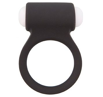 Чёрное эрекционное виброкольцо LIT-UP SILICONE STIMU RING 3 BLACK - Dream Toys - в Орске купить с доставкой