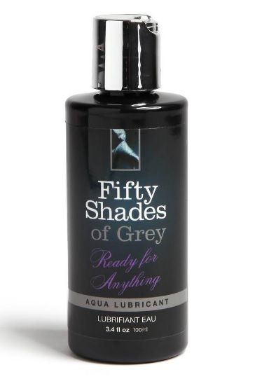 Лубрикант на водной основе Ready for Anything Aqua Lubricant - 100 мл. - Fifty Shades of Grey - купить с доставкой в Орске