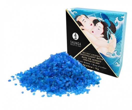 Соль для ванны Bath Salts Ocean Breeze с ароматом морской свежести - 75 гр. -  - Магазин феромонов в Орске