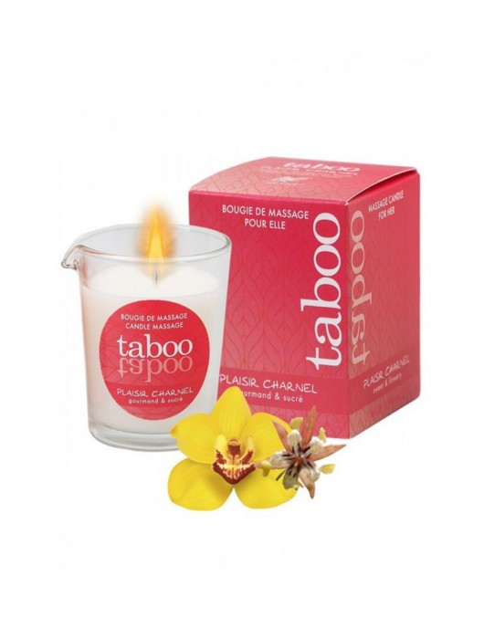 Массажное аромамасло с афродизиаками для женщин RUF Taboo Plaisir charnel - 60 гр. - RUF - купить с доставкой в Орске