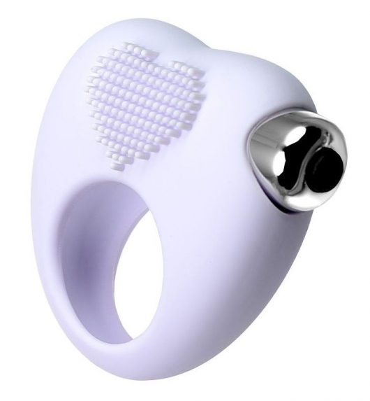 Белое виброкольцо для продления полового акта JOS MOYS - JOS - в Орске купить с доставкой