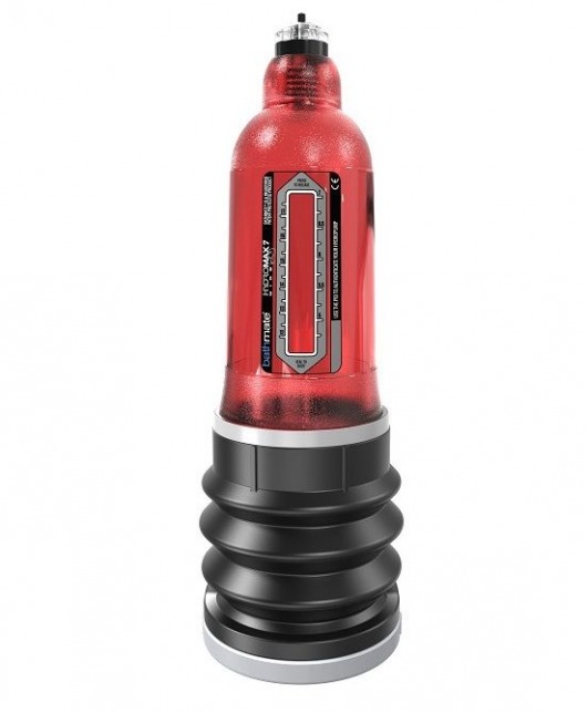 Красная гидропомпа HydroMAX7 Wide Boy - Bathmate - в Орске купить с доставкой