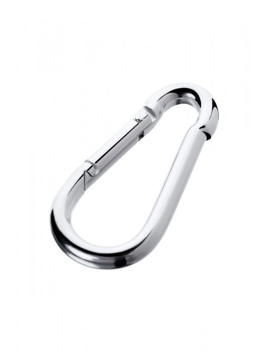 Серебристый карабин TOYFA Metal - ToyFa - купить с доставкой в Орске