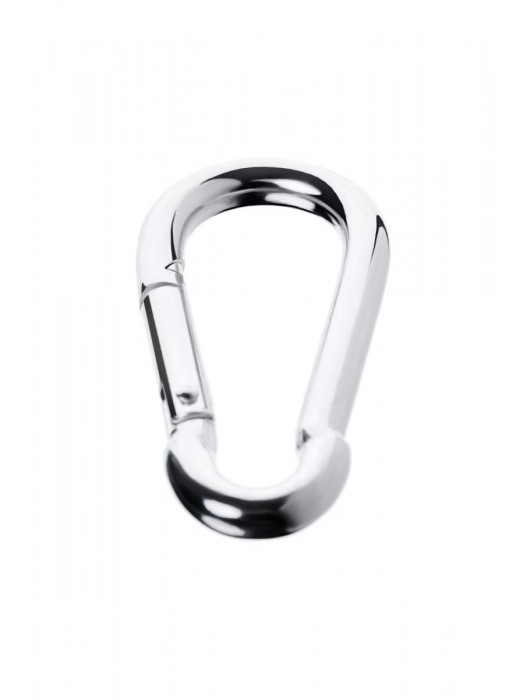 Серебристый карабин TOYFA Metal - ToyFa - купить с доставкой в Орске