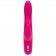 Розовый перезаряжаемый вибратор Rabbit Slimline Curve Rechargeable - 24 см. - Happy Rabbit купить в Орске с доставкой в Orgasmix.ru Розовый перезаряжаемый вибратор Rabbit Slimline Curve Rechargeable - 24 см. - Happy Rabbit