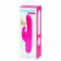 Розовый перезаряжаемый вибратор Rabbit Slimline Curve Rechargeable - 24 см. - Happy Rabbit купить в Орске с доставкой в Orgasmix.ru Розовый перезаряжаемый вибратор Rabbit Slimline Curve Rechargeable - 24 см. - Happy Rabbit