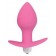 Розовая коническая анальная вибровтулка с ограничителем - 8 см. - Bior toys в Орске Розовая коническая анальная вибровтулка с ограничителем - 8 см. - Bior toys