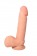 Перезаряжаемый вибратор-реалистик с пультом ДУ - 17 см. - ToyFa купить в Орске с доставкой в Orgasmix.ru Перезаряжаемый вибратор-реалистик с пультом ДУ - 17 см. - ToyFa