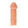 Телесная закрытая насадка с венками Cock Sleeve Size S - 13,8 см. - KOKOS - в Орске купить с доставкой Телесная закрытая насадка с венками Cock Sleeve Size S - 13,8 см. - KOKOS - в Орске купить с доставкой