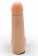 Фаллоимитатор телесного цвета на трусиках с плугом - 16,5 см. - LOVETOY (А-Полимер) купить в Орске с доставкой в Orgasmix.ru Фаллоимитатор телесного цвета на трусиках с плугом - 16,5 см. - LOVETOY (А-Полимер) - купить с доставкой в Орске