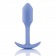 Сиреневая анальная пробка для ношения Snug Plug 1 - 9,6 см. - b-Vibe в Орске Сиреневая анальная пробка для ношения Snug Plug 1 - 9,6 см. - b-Vibe