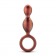 Коричневый анальный стимулятор Duo Loop Copper Anal Plug - 13,3 см. - Blush Novelties в Орске Коричневый анальный стимулятор Duo Loop Copper Anal Plug - 13,3 см. - Blush Novelties