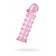 Гелевая розовая насадка на фаллос с шипами - 12 см. - Toyfa Basic - в Орске купить с доставкой Гелевая розовая насадка на фаллос с шипами - 12 см. - Toyfa Basic - в Орске купить с доставкой