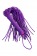 Сиреневый флоггер из веревки Theatre - 48,5 см. - ToyFa - купить с доставкой в Орске